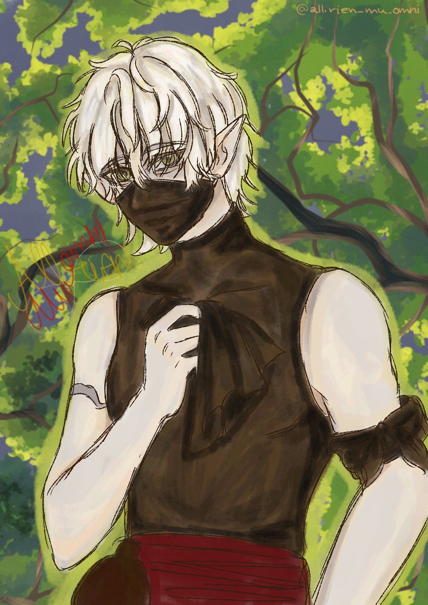 Allrien_Muomni's tweet photo. @julesheavenly6 Your artstyle is so cool!! Wanna be artmoots?! (〃´ω`〃) https://t.co/TVGeOajPjm