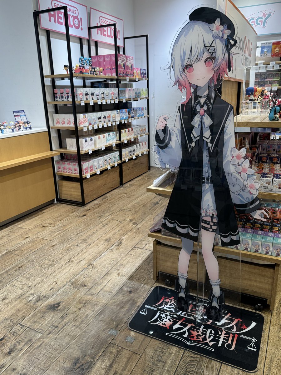 mercy231's tweet photo. グッスマPOPUP@名古屋パルコ! HELLO!シリーズ買った事無い笑
#グッドスマイルカンパニー #グッスマ https://t.co/GoWH5k2vip