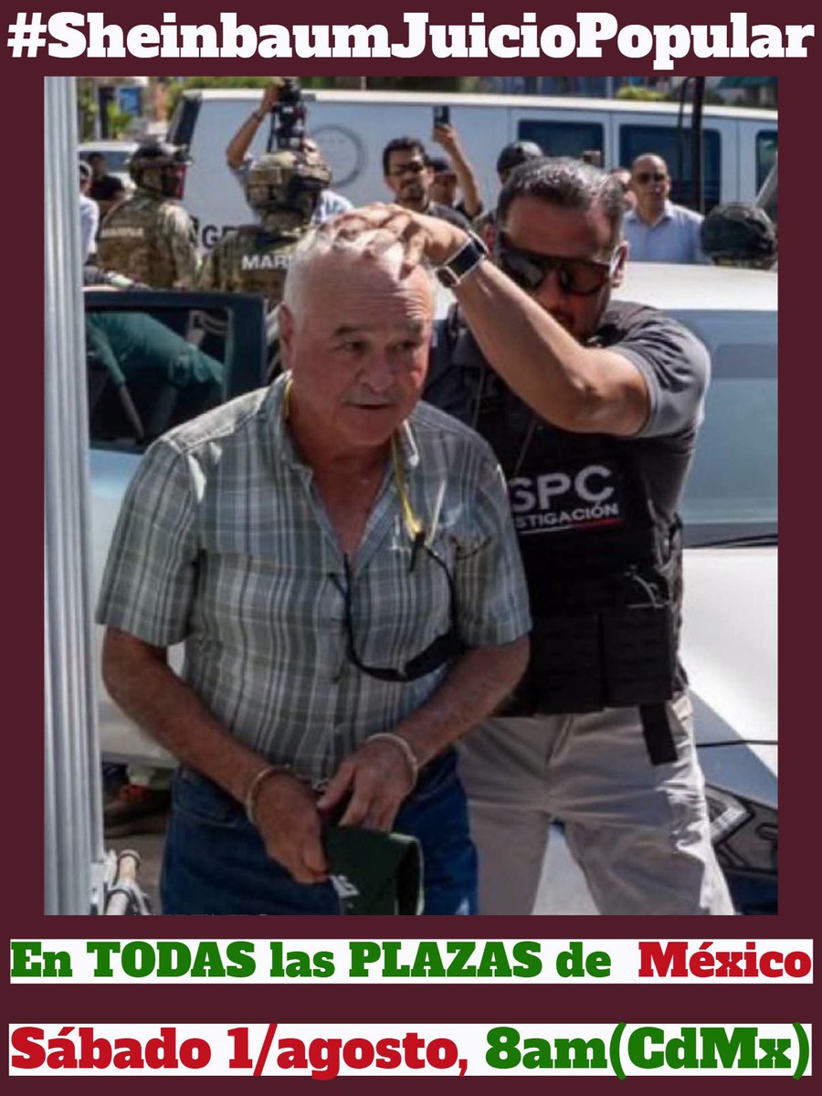 PazConDialogo's tweet photo. 🇲🇽🇲🇽🇲🇽MEXICANOS🇲🇽🇲🇽🇲🇽

✅Tenemos que DEFENDERNOS UNIDOS para INTENTAR SACAR a Sheinbaum de la Presidencia ANTES del 30/sept/2026✅

#JuicioPopular
1/AGOSTO, 8️⃣ AM
ZÓCALO 

#FueraSheinbaum https://t.co/qlG1uAVydt