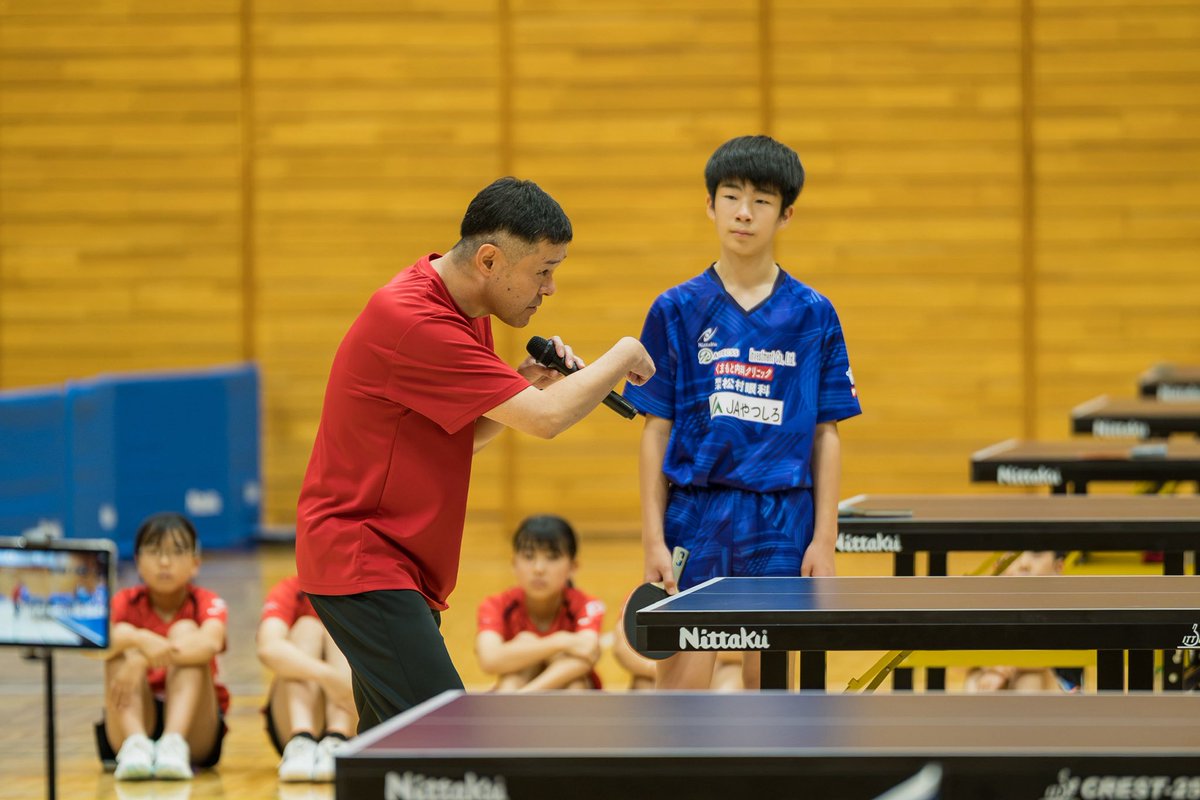 kyushucarina25's tweet photo. 第２回九州カリーナ杯🏓

今回は、琉球アスティーダの #田㔟邦史監督 をお招きし、佐賀県基山町で講習会を開催させていただきました！！

基本的な技術や考え方を直接学べる、貴重な時間となり、参加者の真剣な姿がとても印象的でした！！

お忙しい中、ご協力いただいた皆様ありがとうございました🥰 https://t.co/FLDqb1IvE7