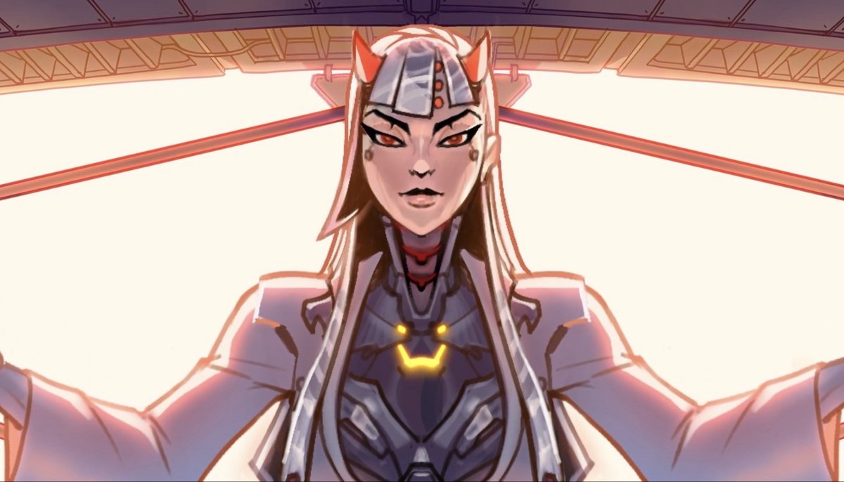 bloodysoulsword's tweet photo. SHION ACTUALLY KISS ME RIGHT NOW 

#shion #overwatch https://t.co/3GtgkCSAZi