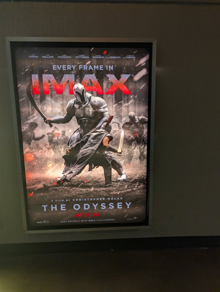 DavidXDCA's tweet photo. 13. The Odyssey https://t.co/afF52y1oQX