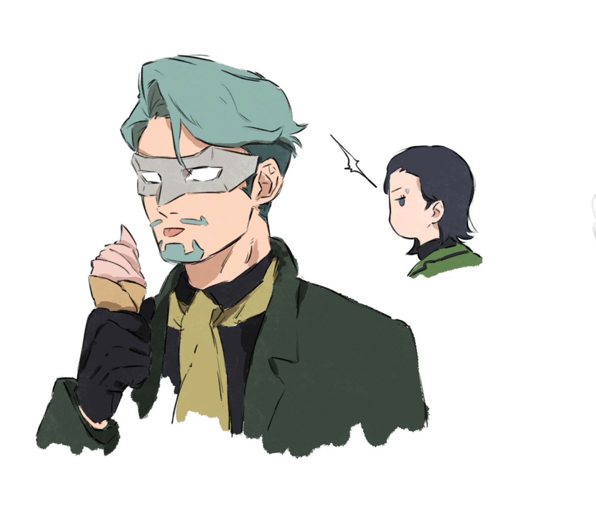 sddey_78's tweet photo. 🩵：甘いものは控えるって言ったでしょう！💢 https://t.co/FxBzNyMS6L