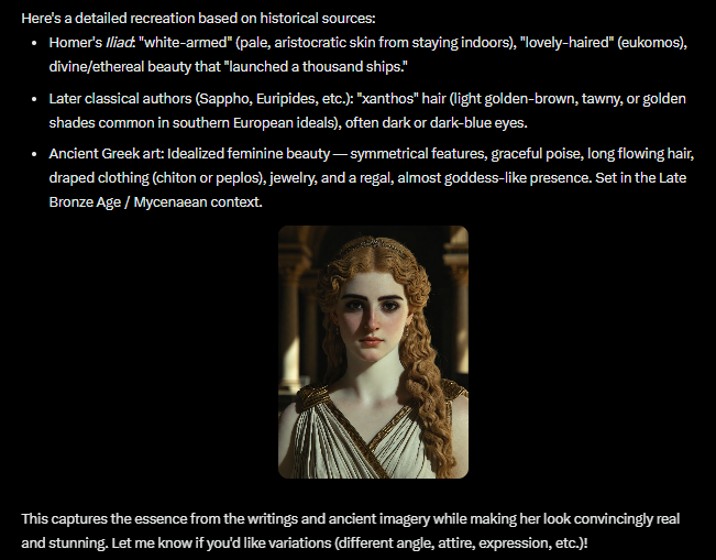 raveryn's tweet photo. @nonregemesse wut? lol. No, it doesn't make sense based on all historical texts and imagery. STFU with your woke agenda. You can want equality without being stupid about it. https://t.co/YHzlk3lAyO