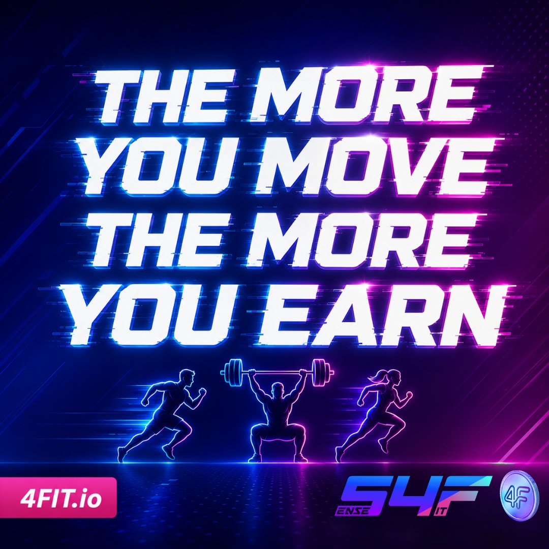 4FIT_Token's tweet photo. SENSE4FIT has built the most unique FIT2EARN ecosystem, aligning incentives with expert guidance, global community engagement and real-world fitness experiences, powered by the 4FIT TOKEN.

Join the community and start earning rewards today!

Learn more: https://t.co/3i7expHhBX https://t.co/JFErooxuC3