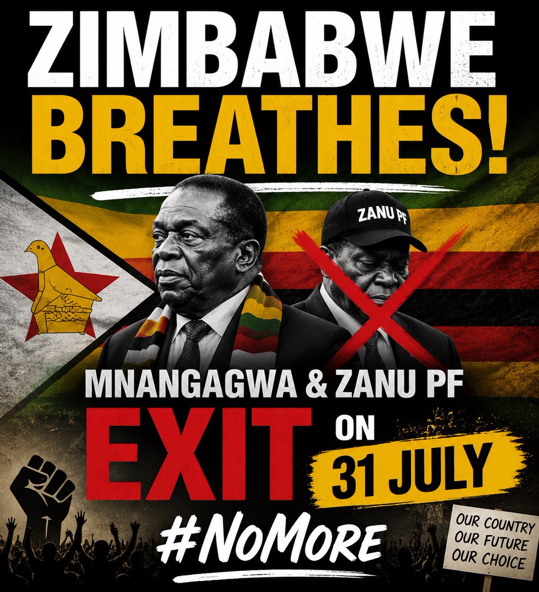 findoutzuzu's tweet photo. #NoMore
#31JulyMovement
🇿🇼🇿🇼🇿🇼🇿🇼🇿🇼🇿🇼🇿🇼🇿🇼

@POTUS 
@SecRubio https://t.co/fFMSWnrczV