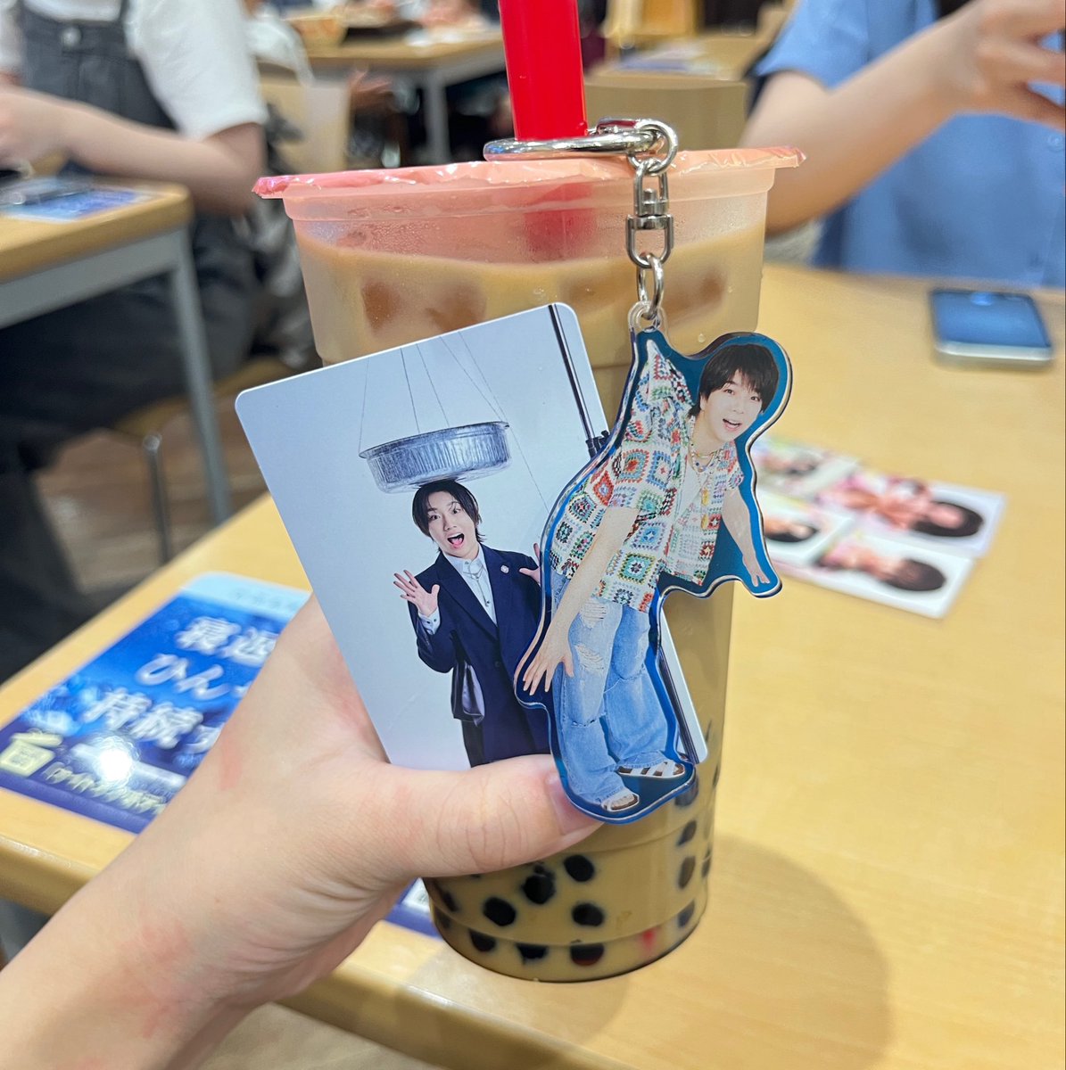 siosan_03's tweet photo. 塩さんと撮ってきた🤭💙
ついでにさねチャレwwww
 #EBiDAN   #Yes東京   #Yes_EBiDAN15th https://t.co/g9U7O95EBe
