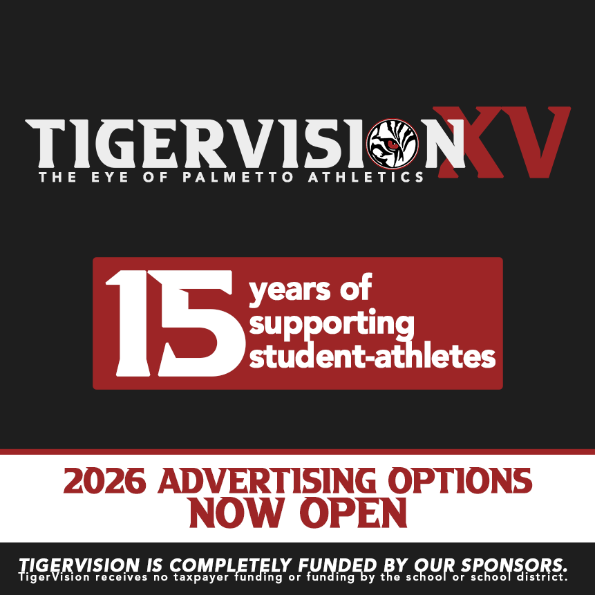 PHSTigervision's tweet photo. TigerVision is BACK for its 15th year! We're excited for the season. Our 2026 advertising options have now opened. We can't do it without the support of our great community! For information on how to become an advertiser on TigerVision - DM our page.  #TigerVisionXV https://t.co/IhCZUi4Sav
