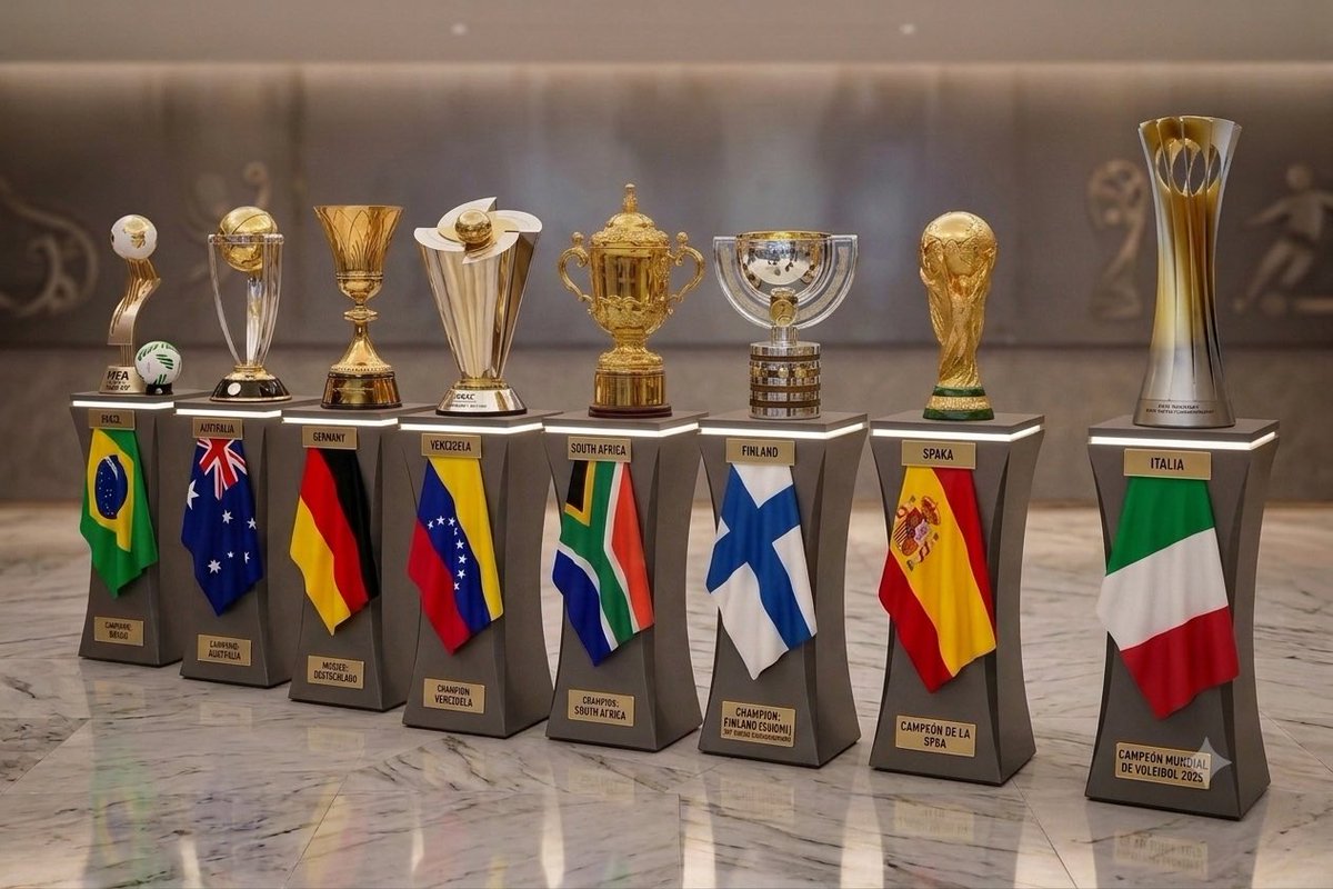 ImAldemaro's tweet photo. Incluyendo a Italia como campeón de volleyball en el 2025 https://t.co/PlYaKKMU3z