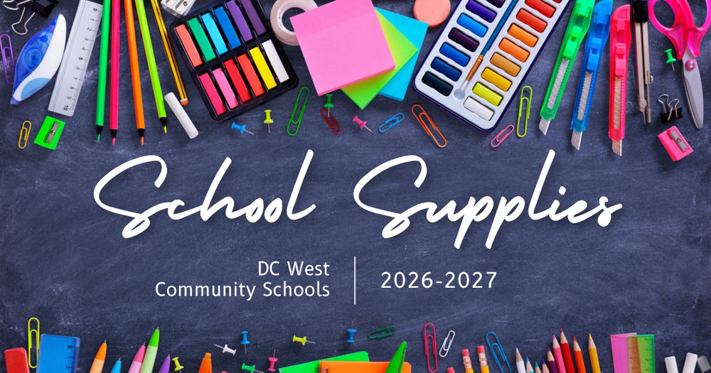 DCWestFalcons's tweet photo. Ready for the New School Year? 2026-2027 School Supply Lists are Here! https://t.co/r8F2973jWA https://t.co/VSVtfWDass