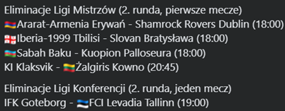 red_bobini91's tweet photo. Czas dziś na kolejne pucharowe emocje.
Kaukascy mistrzowie zaczynają o tej samej godzinie 😉 https://t.co/f4wDfnuuyg