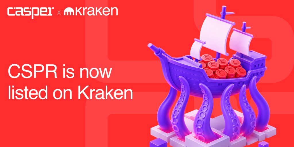 Casper_Network's tweet photo. CSPR just landed on Kraken for US traders!

Tomorrow, our President &amp; CTO @mssteuer joins @scottmelker, @MarioNawfal &amp; @Crypto_TownHall to discuss the Clarity Act, RWAs &amp; Casper's exciting future.

🕘 11:00am ET
🗓️ Wednesday, July 22nd
📌 Stay tuned, link to be shared later https://t.co/jPCIeP5813