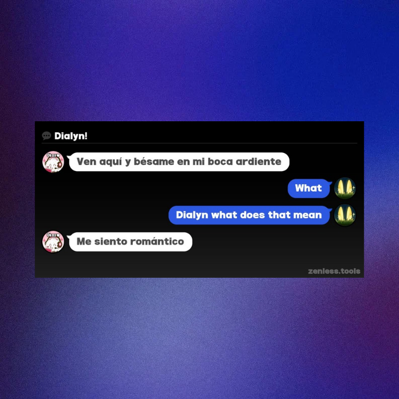 PopEridu's tweet photo. 🚨BREAKING🚨

Dialyn has mysteriously started speaking Spanish. https://t.co/nWdJxg1ySe