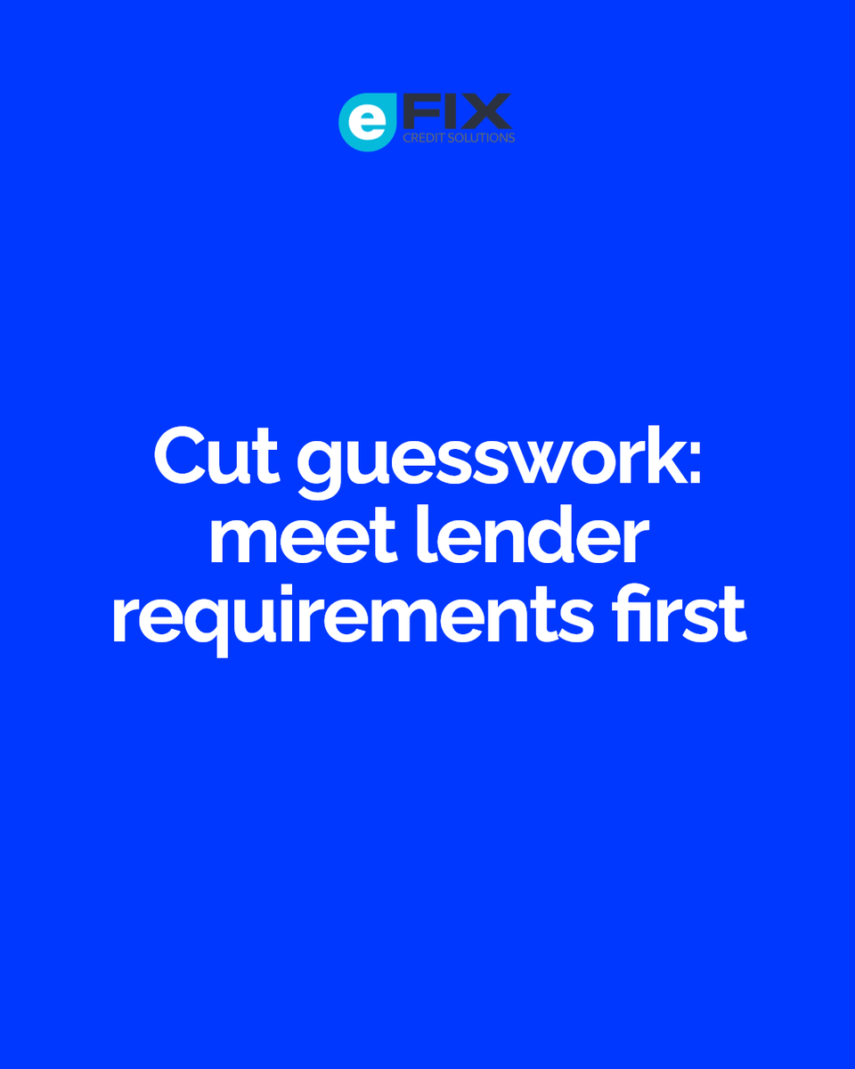 EFIXCREDIT's tweet photo. Compliance isn't just a checkbox. It's the base of every funding strategy.

Meeting lender requirements before you apply cuts guesswork and raises approval odds.

Start with a pre-qualification scan to know where you stand.

"FREE" Business Scan https://t.co/GLOjPr8a5O https://t.co/gWjEkD2kcL