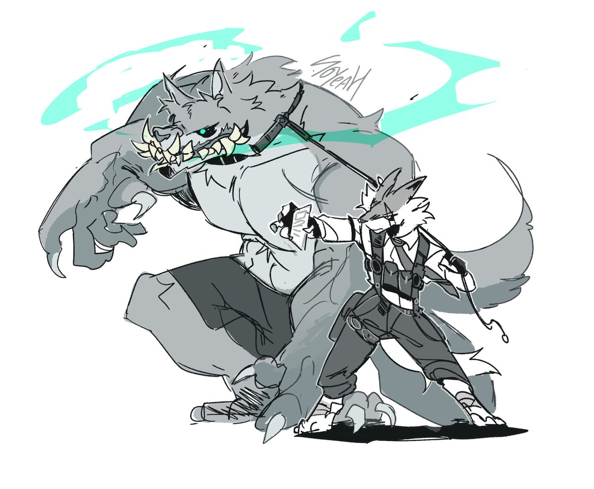 SoYeah_Furry's tweet photo. The best duo https://t.co/MQDbvc2bhp