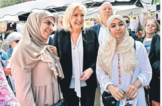 CaderoMax's tweet photo. Après , TENUE DE PAREILS PROPOS , mettant en évidence un programme totalement solidaire .
Sans oublier l'interdiction du voile  
Obligé de me demander qui est qui !
En conclusion je dirai , qu'ils sont Bons 
(excusez la faute de frappe pour le (B) https://t.co/Yml7f7a95o