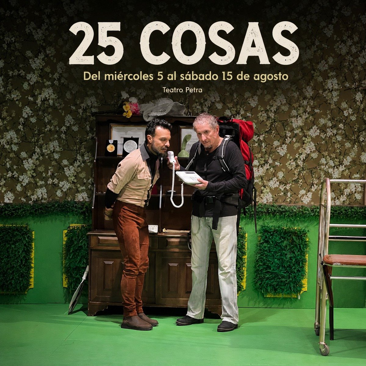 TeatroPetra's tweet photo. Regresa ✨25 Cosas✨ al teatro Petra.
Únicas funciones:
Del miércoles 5 al sábado 15 de agosto. 
Reservas por este número de WhatsApp, 316 1391916 https://t.co/gs38dUl5JC