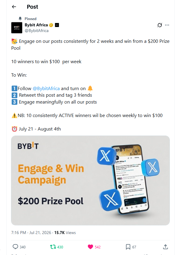 fudge447's tweet photo. @Bybit_Official @BybitAfrica Good luck everyone.
@DaviidG95 @nadodefi @JimCat_X @BybitAfrica https://t.co/E7owJLiyd2
