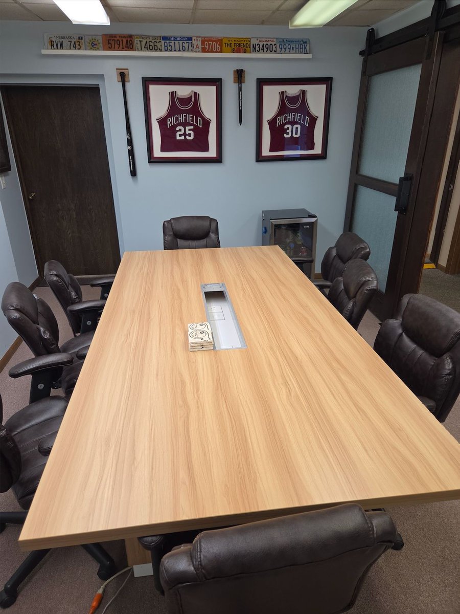 Labor_Services's tweet photo. Welcome to the Virginia Keough Memorial Conference Room. Virginia "Gini" was our first employee at Labor Services, and for almost 40 years she was our fearless office manager. Sadly, she passed away a few years ago. A great way to remind us of her daily. https://t.co/exG1LuiQfx