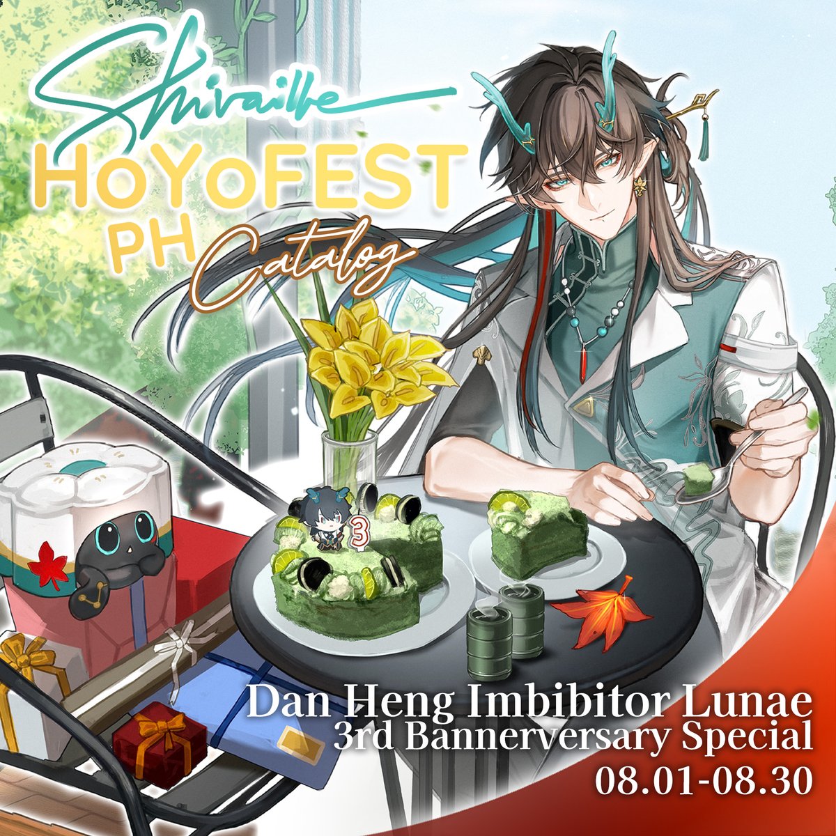 shivaille_'s tweet photo. Shivaille | #HoyoFestPH2026 Catalog Booth 36 (1/3)
PO: Jul22-28 🔗⬇️/ QR
Aftersale TBA

HBD🎂Dan Heng(08.30) &amp; Phainon(07.02)!

To celebrate, GA is a bit more special this time:
1 winner: DHIL Birthday Series Set
1 winner: Phainon Classmate Series Set (❌Deskmat)

more details👇! https://t.co/u8fO7BVT7L