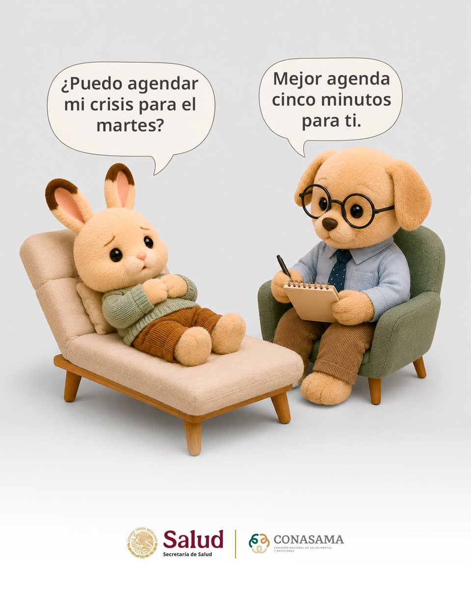 conasamamx's tweet photo. Las emociones no siempre esperan el momento "ideal". 🫣

Antes de saturar la agenda, asegúrate de dejar un espacio para ti. 🌿 Pausar no es perder el tiempo, es tomar impulso para seguir cuidando de ti y de quienes te rodean.

¿Qué pausa te vas a regalar hoy? 👇💬

#Autocuidado #SaludMental #CONASAMA