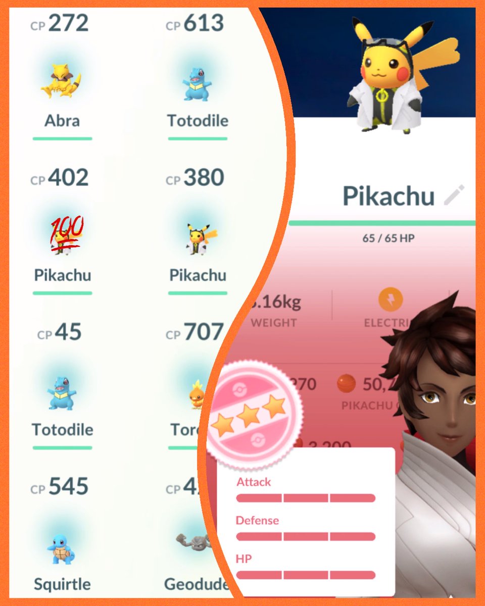 KamikeoPoGo's tweet photo. 💯#HundoPIKACHU💯
#UltraUnlock
💯🍀”HUNDO! … Not sure how long we’ll grind for the #Shiny though. 🤔”🍀💯
... 👊🏾🐻 GRIND!
#HundoPokemon #ProfessorWillowsPikachu #PIKACHU
#HundoGameIsStrong #HundoHunter #PokemonGo https://t.co/i034U61auI