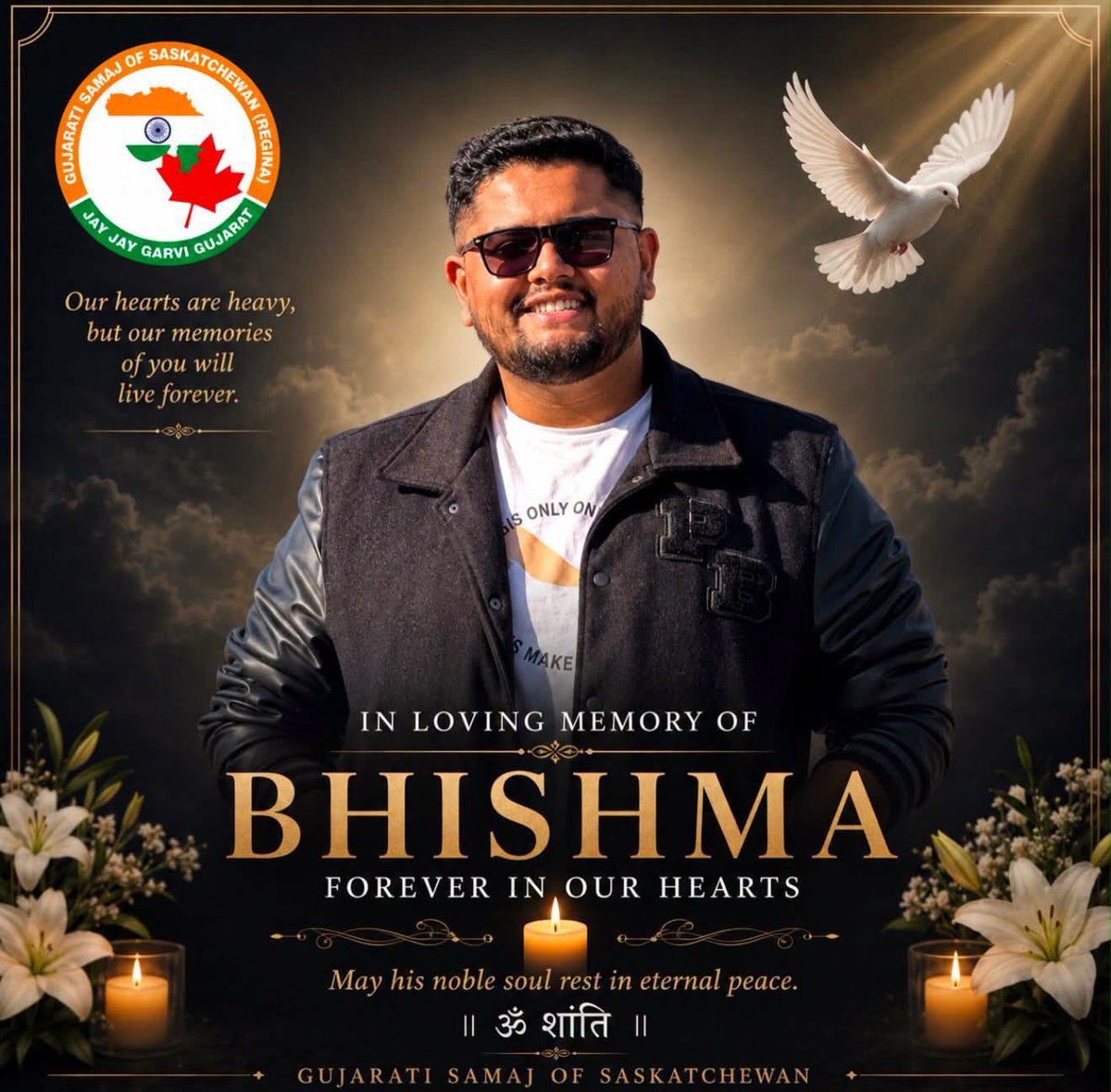 Sports1440's tweet photo. All of us at Sports 1440 send our condolences to Bhishma Rajyaguru’s friends &amp; family. 🕊️🤍 https://t.co/Oi8BmQPRNf