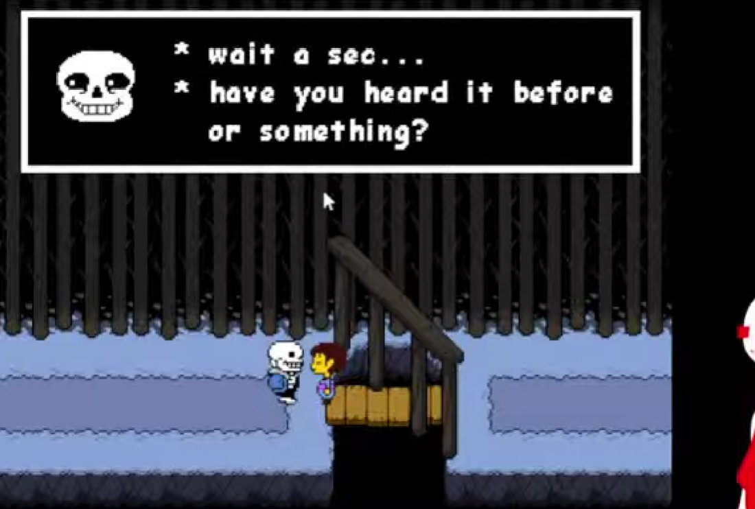 dr_john09's tweet photo. @dragon8er It's mostly because of this specific instance of when I first met him after i reset the game. He didn't recognize anything about me at all, only looking at the actions that indicated frisk remembering the previous save. https://t.co/utqPMmdERF