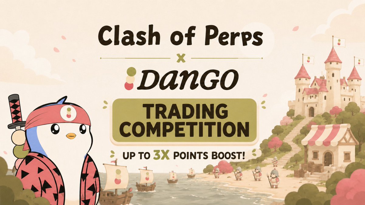 clashofperps's tweet photo. Clash of Perps x @dango Trading Competition

Trade on Dango, build your empire, raid others, and climb the leaderboard.

Pre-registrations are live now!

Dates: July 22 (12:00 UTC) — July 28 (10:00 UTC) https://t.co/SZs9WjZ6eh
