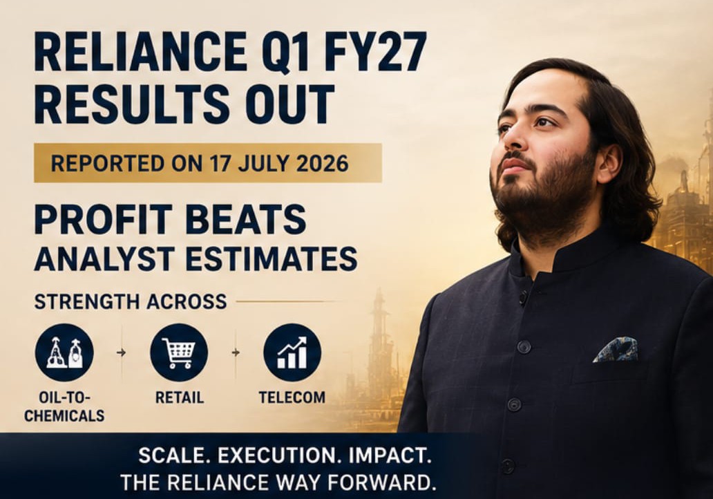 AgahAtui54067's tweet photo. #AnantLeadsFY27 Reliance ne Q1 FY27 mein dhamaka kar diya! Anant Ambani ki vision se oil-to-chemicals, retail, telecom sab shine kar rahe hain, aur Jio toh growth ka star hai. https://t.co/xEVOarFrpY