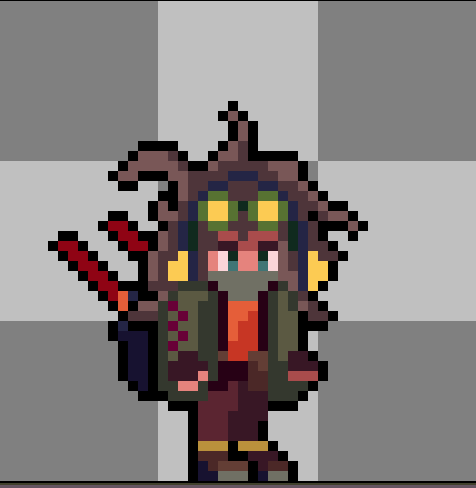 SekamelicaGames's tweet photo. I struggled a lot with it but i improved the chara design of Tristan, a member of the rebels that specialize in crafting stuff that have a tendency to blow up.
#vindica #pixelartㅤㅤㅤㅤ https://t.co/xWukiKL9PF