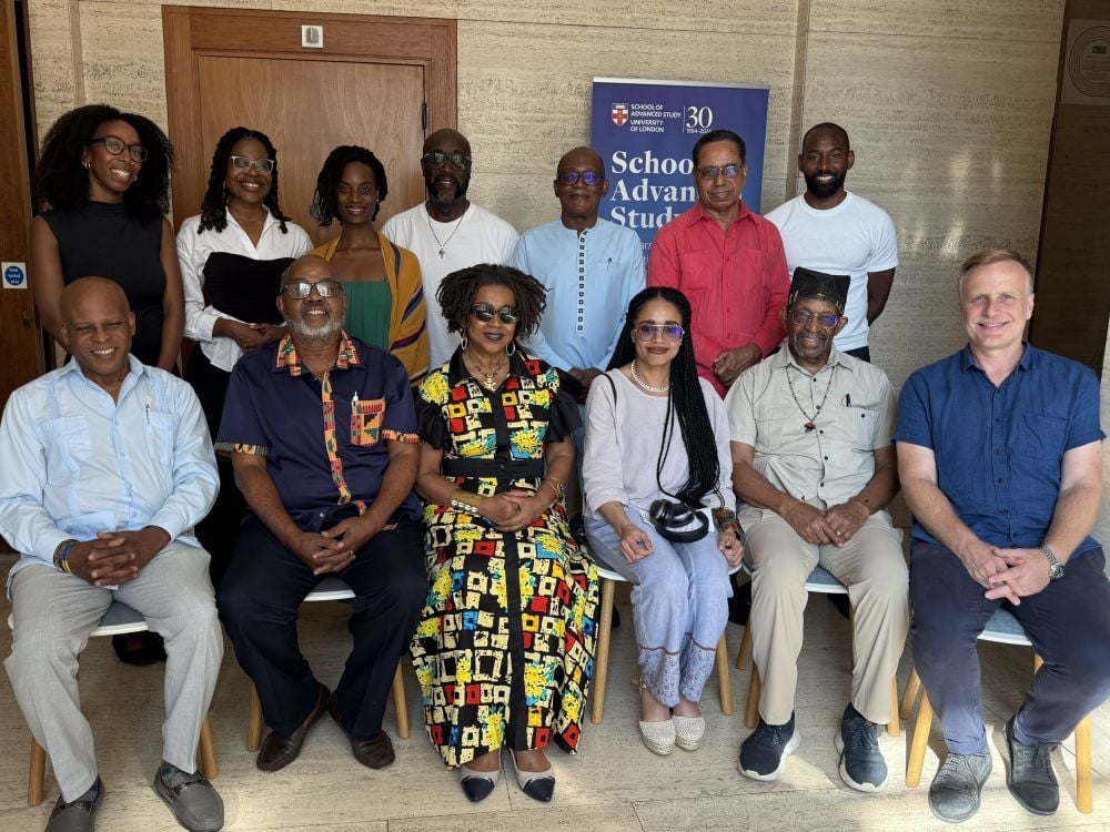 ICwS_SAS's tweet photo. Momentum Builds as CARICOM Reparations Commission Undertakes Second Official UK Visit

Between 13 and 15 July, the Institute of Commonwealth Studies (ICwS) proudly hosted the second official visit of the CARICOM Reparations Commission (CRC) to the United Kingdom, bringing together the CRC, civil society, policymakers, diplomats, researchers and faith leaders at a pivotal moment for the global reparatory justice movement.

The visit reflected growing international momentum behind efforts to address the enduring legacies of the trafficking in enslaved Africans. It also provided an important opportunity to strengthen collaboration between Caribbean representatives and UK-based civil society, researchers and institutions committed to advancing research, dialogue and action on reparatory justice.

Read more here:

https://t.co/sRfNgaNwSQ

#CARICOM #CARICOMReparationsCommission #ReparatoryJustice #CaribbeanHistory #Commonwealth @SASNews @LondonU