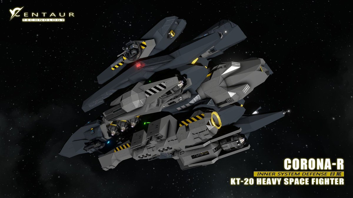 SpaceEngineersG's tweet photo. KT-20 CORONA by Sundae

➡️ https://t.co/XESIVxXCPX

Heavy Space Fighter
Displacement: 495 tonnes (R-Type) / 460 tonnes (L-Type)
Dimensions: 29m × 17m × 9m / 8m (L×W×H)
Hull Composition: 3913 blocks (L-Type) / 3786 blocks (L-Type)

#SpaceEngineers #SteamWorkshop #NeedToCreate https://t.co/kZUYDPjVMr