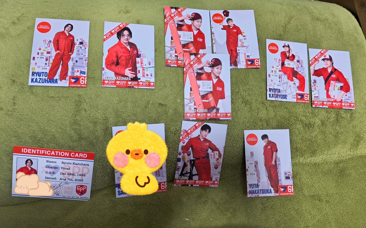 tag_sk321's tweet photo. GENERATIONS PARALLEL POST 2026グッズ 
フォトカード フォトカ  
GENE ジェネ GPP  交換 

譲▷▶数原龍友、片寄涼太、中務裕太、小森隼、佐野玲於
求▷▶白濱亜嵐

シクレはシクレ同士のみ
郵送またはGPP大分長崎手渡し
心当たりのある方はリプ又はDMよろしくお願いします。 https://t.co/QlpNkA73Nb
