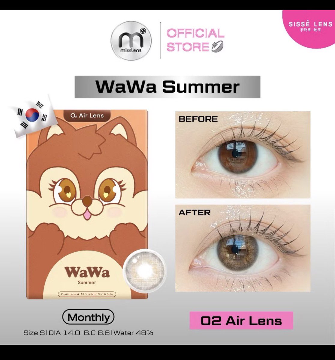 NRCF1's tweet photo. ส่งต่อ contact lens ของ miss lens ลาย wawa summer ค่ะ ค่าสายตา -3.25, -1.0 
มีอย่างละ 1 คู่ ส่งต่อคู่ละ 220 บาท #contactlens #misslens #คอนแทคเลนส์ #ส่งต่อ #ส่งต่อเครื่องสำอางค์ https://t.co/YnZjE5lv72