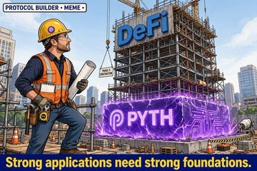 Baffah321's tweet photo. Building a DeFi application without thinking about the data layer is like building a skyscraper without a foundation. 🏗️
Strong applications need strong infrastructure.
@PythNetwork 📊🔗 https://t.co/3I37n9cISV
