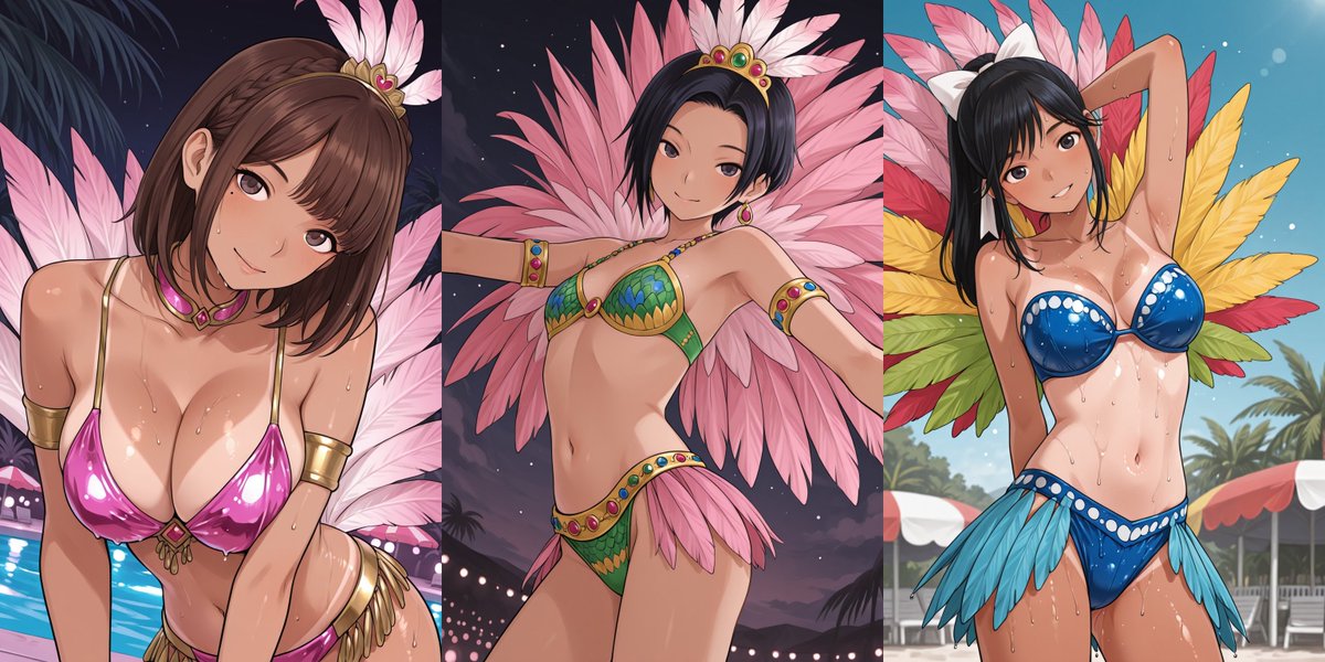 takehana_aiart's tweet photo. サンバでGOGO！

Pixiv投稿有り〼

#loveplus SFW https://t.co/51kL8yramB