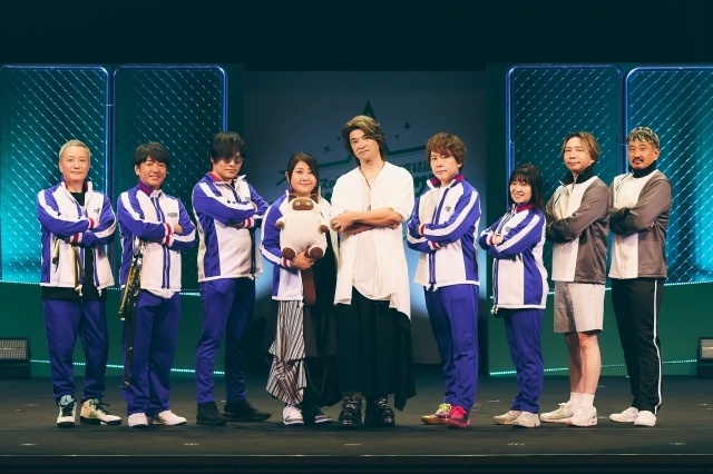 animatetimes's tweet photo. #許斐剛 先生のほか #皆川純子 さん、 #置鮎龍太郎 さん、 #近藤孝行 さんらキャスト陣登壇！「原作『テニスの王子様』シリーズ完結記念！ テニプリサプライズ☆サミット」オフィシャルレポートが到着（画像31枚）

#テニプリ #サプライズサミット

https://t.co/wpr9CAxMfi https://t.co/gnkJFXMQO9