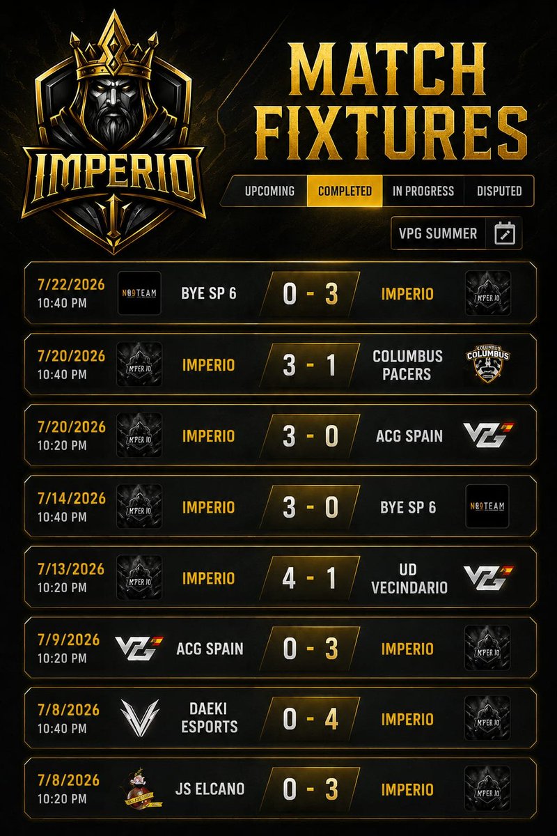 Imperio eSports tweet media