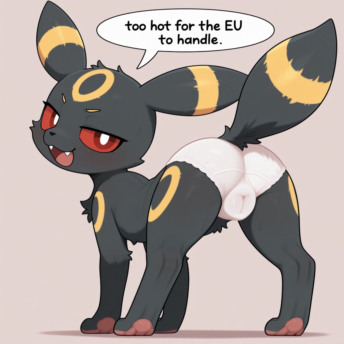 PixelPawAI's tweet photo. EU customs has declined my umbreon butt toy :( https://t.co/yR23uRBKY7