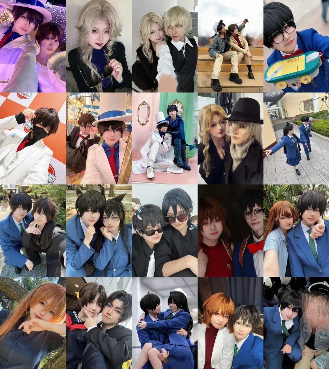 suuriino's tweet photo. ��遅刻すぎるけど、まとめてみた🫶
遊んでくれてみんなありがと〜！！沢山遊んだし遊びすぎた…😇😇😇
下半期も良かったら遊んでください🙇‍♀️

#2026年上半期コスプレ総決算 https://t.co/GOlyVZ76So