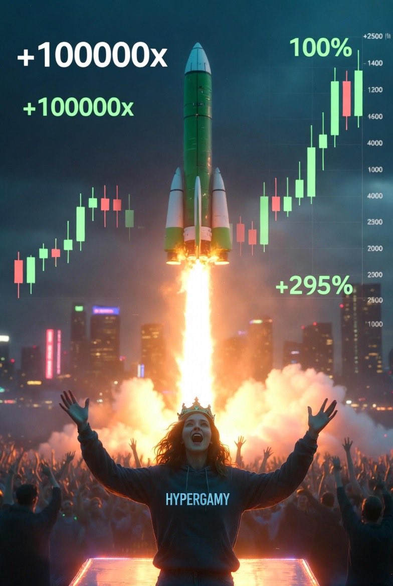 RealHyperGamy's tweet photo. 🚀 The $HYPERGAMY token is launching soon.

She left the low caps behind — now it’s your turn to level up.

Never downgrading. Only marrying up.

Get ready for the biggest glow-up in memecoins.

Follow now so you don’t miss it 👑

#HyperGamy #Memecoin #LaunchSoon https://t.co/M77TD56T6d