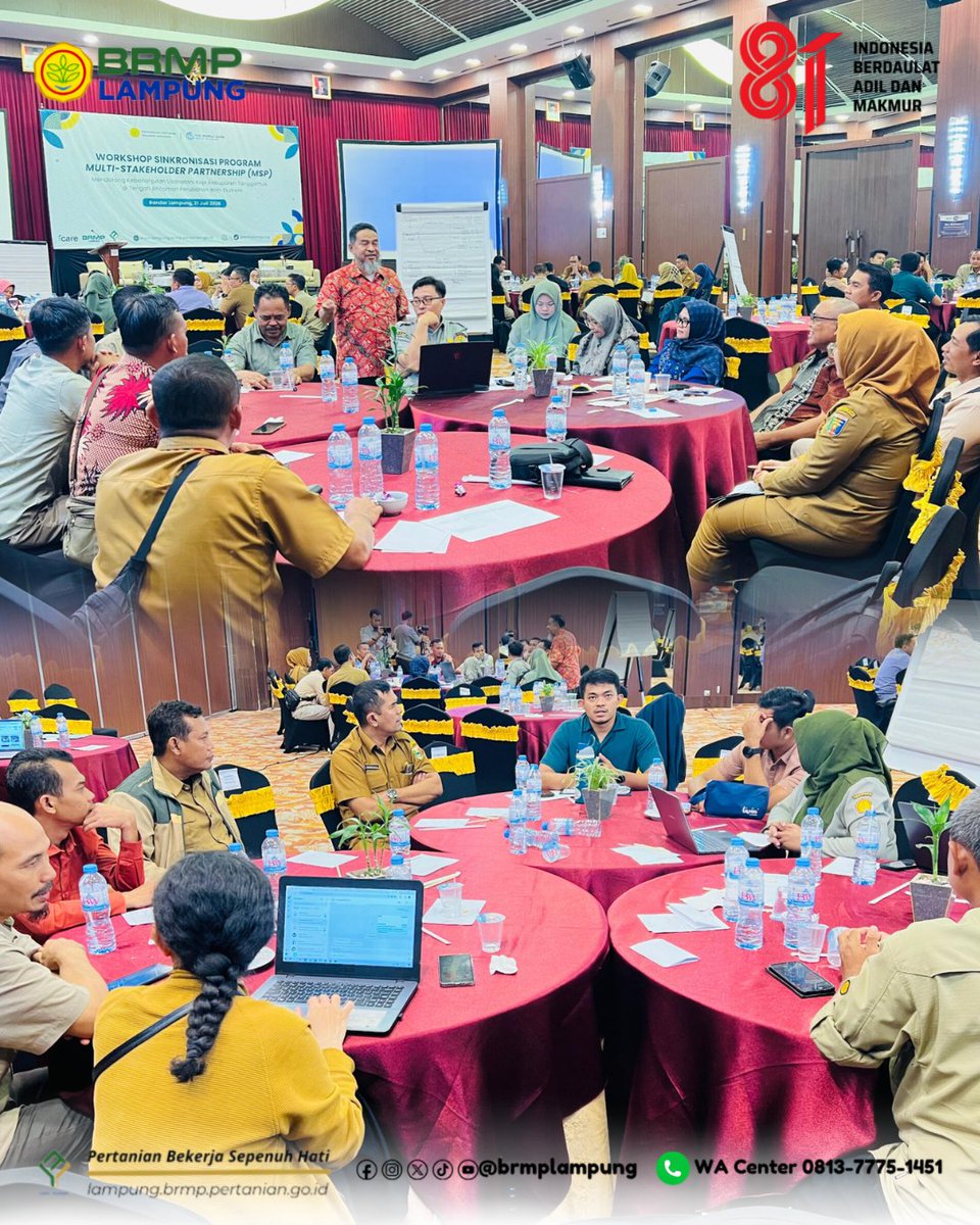 BrMPLampung's tweet photo. Workshop Sinkronisasi Multi-Stakeholder Partnership: 
Full Support for Coffee !

Sebagai upaya memperkuat pembangunan sektor kopi yang berkelanjutan, Pemerintah Kabupaten Tanggamus dan BRMP Lampung bersama berbagai pemangku kepentingan menggelar Workshop Penguatan Kolaborasi MSP https://t.co/Ar8IIqRROr