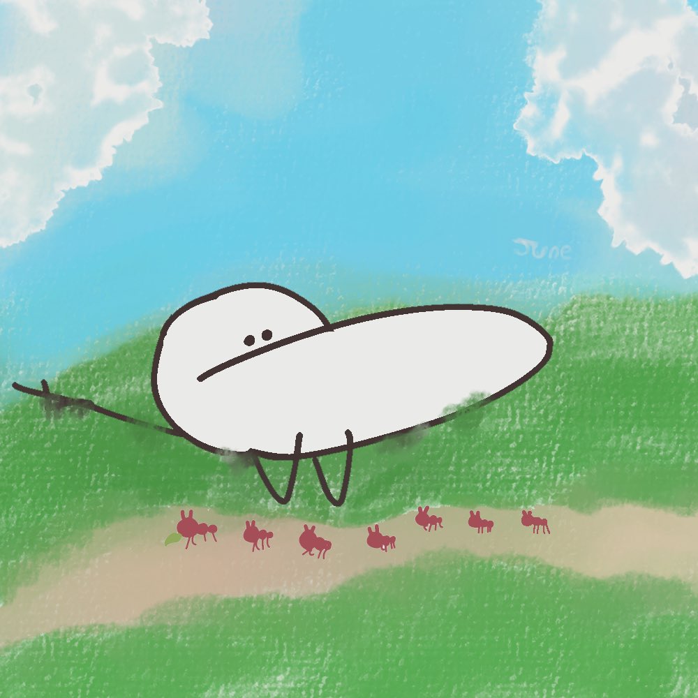 Cookieyrmmu's tweet photo. I was thinking about nature today ☘ https://t.co/qboHRVbQ0g