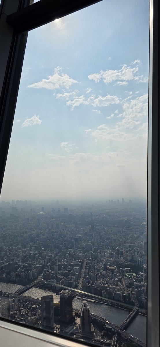 midorisora_'s tweet photo. #ぷち幸 
東京来たついでに、浅草周辺観光して、遂にスカイツリー登った！！！
1番上の445階？は真下が見えて足がガクガクになったよ、私高所恐怖症気味だったみたい笑 https://t.co/VUC7lKnHUk