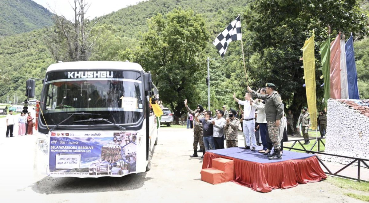 PemaKhanduBJP's tweet photo. Heartwarming to see the @GajrajCorps_IA and #SelaWarriors taking meaningful steps towards empowering the youth of Arunachal Pradesh.

The initiative to support 26 meritorious students from Dirang and Jang with admissions, concessional fees, and transportation reflects the Indian Army’s commitment towards nation-building beyond its role of safeguarding our borders. The “Future Leaders Grove” initiative further beautifully connects the growth of young minds with the responsibility of protecting our environment.

Salute to #GajrajCorps and #SelaWarriors for their dedication and service to the people of Arunachal Pradesh.