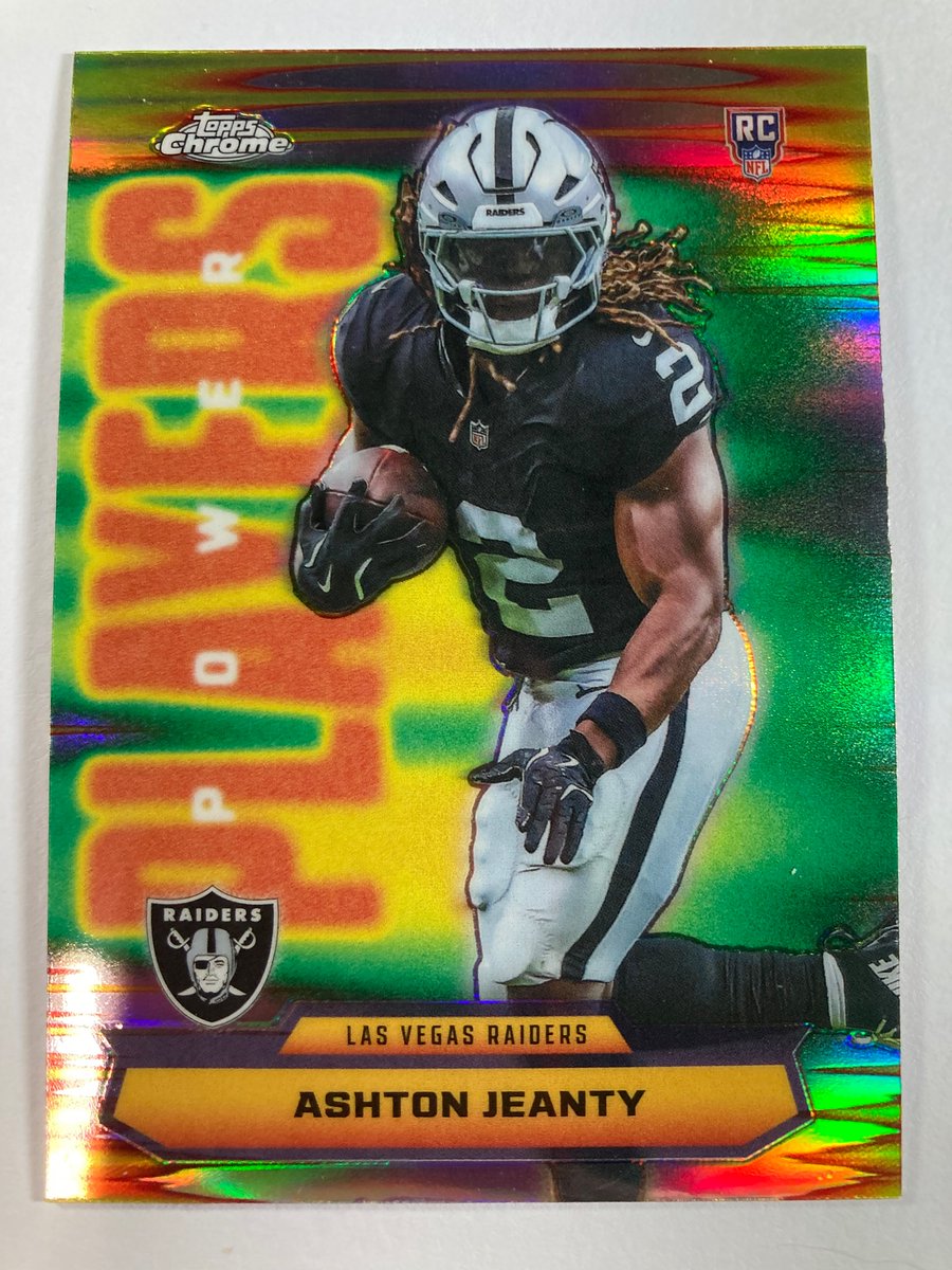 1218Sports's tweet photo. 🎁Appreciation Day Giveaway🎁

Winner Announced Monday

🔥Ashton Jeanty Topps Chrome Power Players Rookie Card #Raiders

To enter
1. Follow
2. Retweet
3. Like https://t.co/rhrtkTlIp6