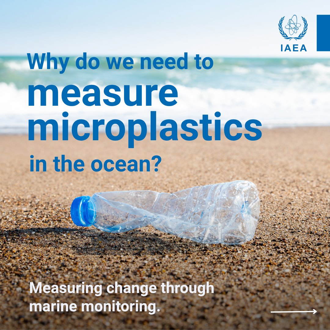 iaeaorg's tweet photo. Scientific experts from 65 countries gathered at the IAEA last week to launch the NUTEC Plastics Global Marine Monitoring Platform, designed to strengthen international collaboration and knowledge sharing on the amount and trends of microplastics in marine and coastal zones.