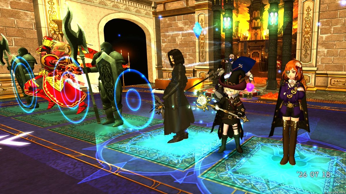 Ruli102_dqx's tweet photo. カードゲームが題材のデュエルハウス！聖守護者達がカードになってたりガチャがあったり実際のバトル場が再現されてたり！わくわくが止まらないハウスでした♪ https://t.co/x4xIqTgtIh