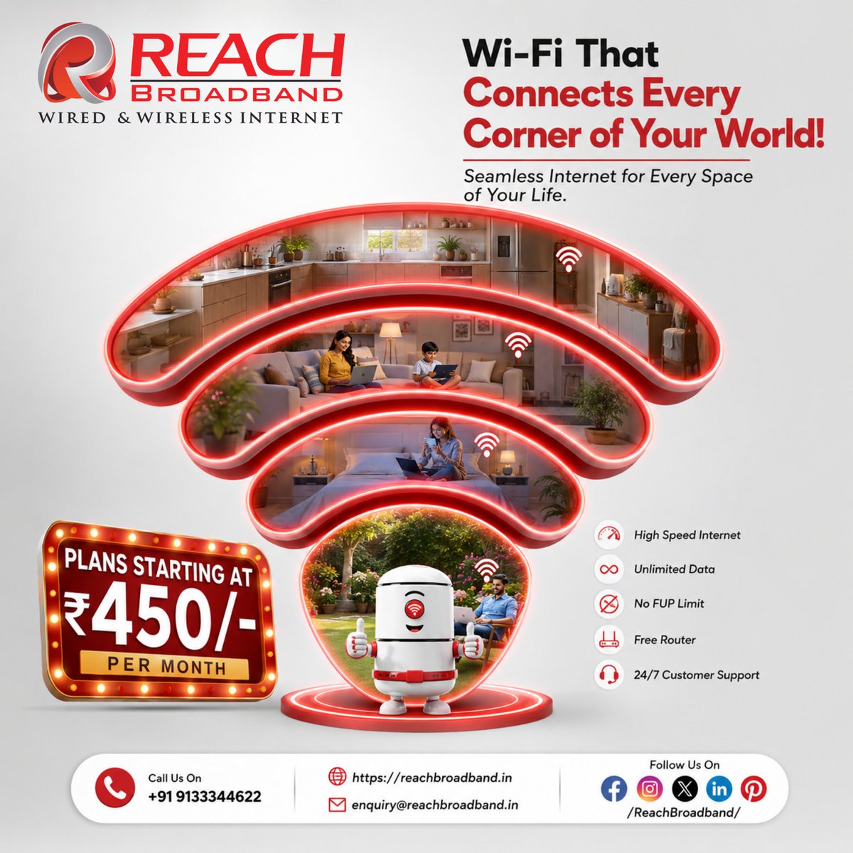 Reach_Broadband's tweet photo. #ReachBroadband #Fibernet #BroadbandConnection #HighSpeedInternet #TelanganaInternet #RangareddyBroadband #HomeWiFi #FastInternet #InternetService #StreamingLife #WorkFromHome #GamingInternet #WiredInternet #WirelessInternet #BestFibernet #HyderabadInternet #DigitalTelangana https://t.co/5Y1GDdCmdg